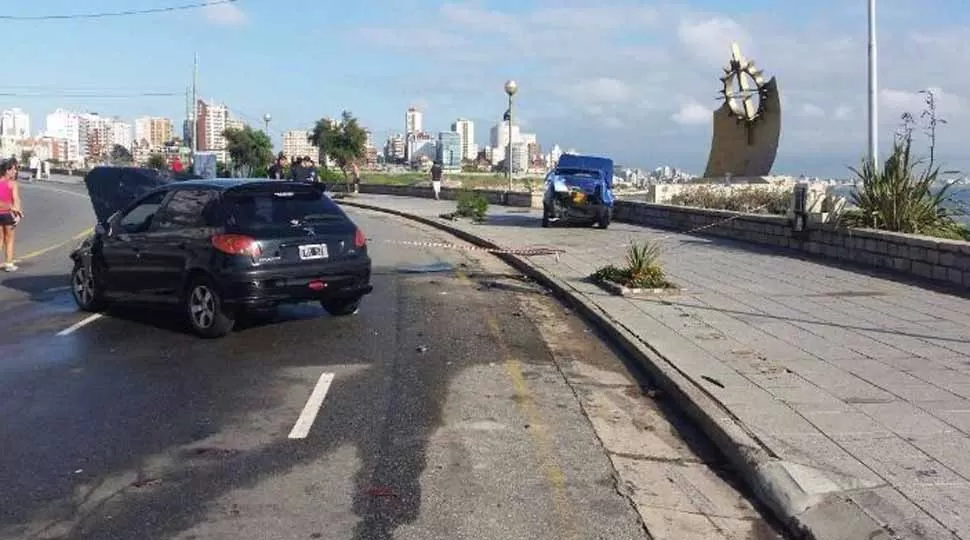 TRAGEDIA. Accidente en Mar del Plata. FOTO TOMADA DE 0223.COM.AR