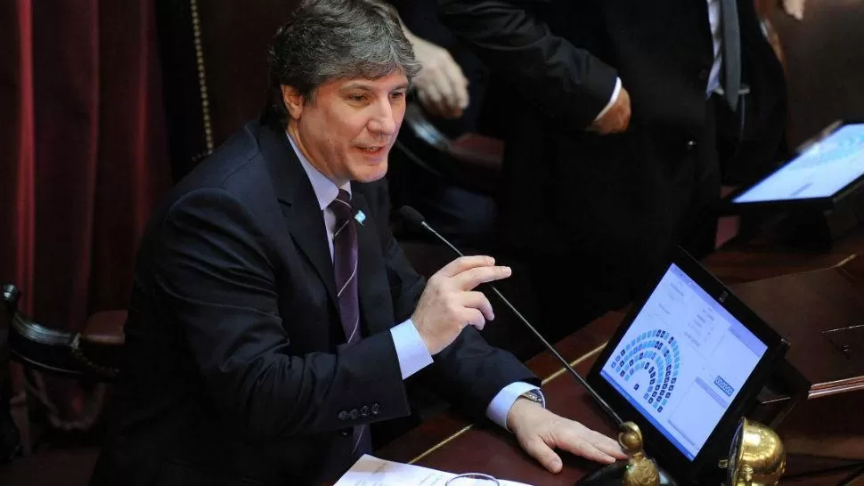 AMADO BOUDOU. Michetti pidió auditorías de la gestión cuyos resultados se conocerán en los próximos días. ARCHIVO DYN