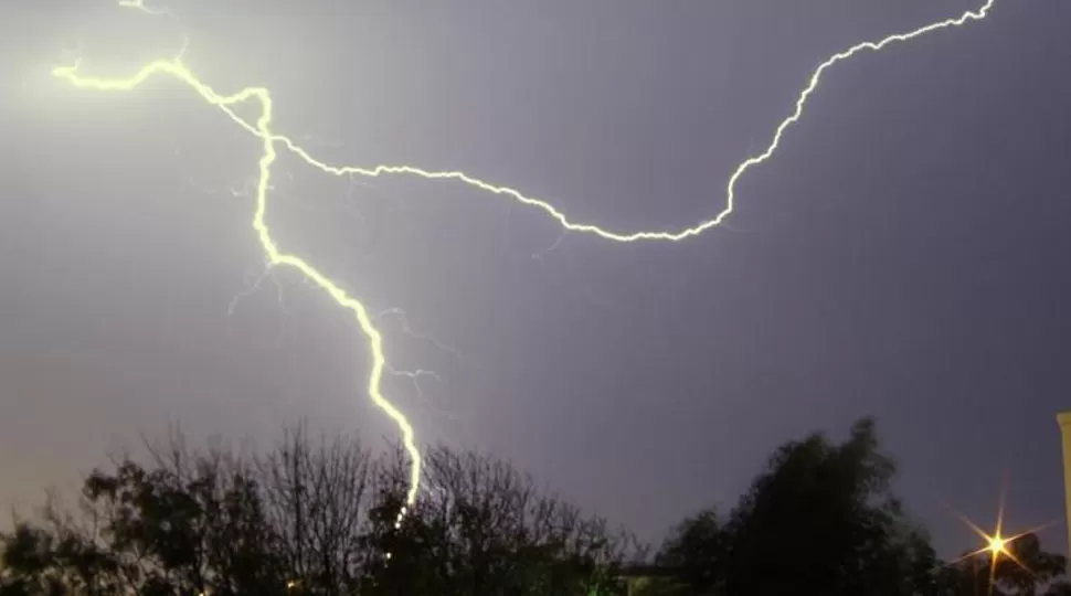 Un rayo mató a dos hermanos en Santiago del Estero. FOTO TOMADA DE LAESTRELLA.COM