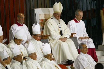 Francisco dio una misa ante una multitud en Ecatepec