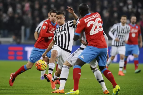 Dybala festejó contra Higuaín