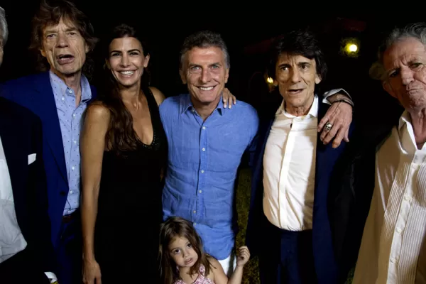 Las fotos del encuentro de Macri con los Rolling Stones