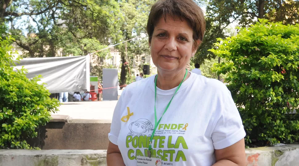 Lliana Ramponi, representante del NOA de Fundación Flexer. FOTO LA GACETA / MARÍA SILVIA GRANARA