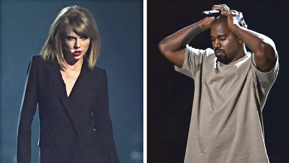 ¿SE VERÁN? La cantante pop Taylor Swift se encuentra enfrentada con el rapero Kanye West, porque siente que la insulta en su canción “Famous”. REUTERS