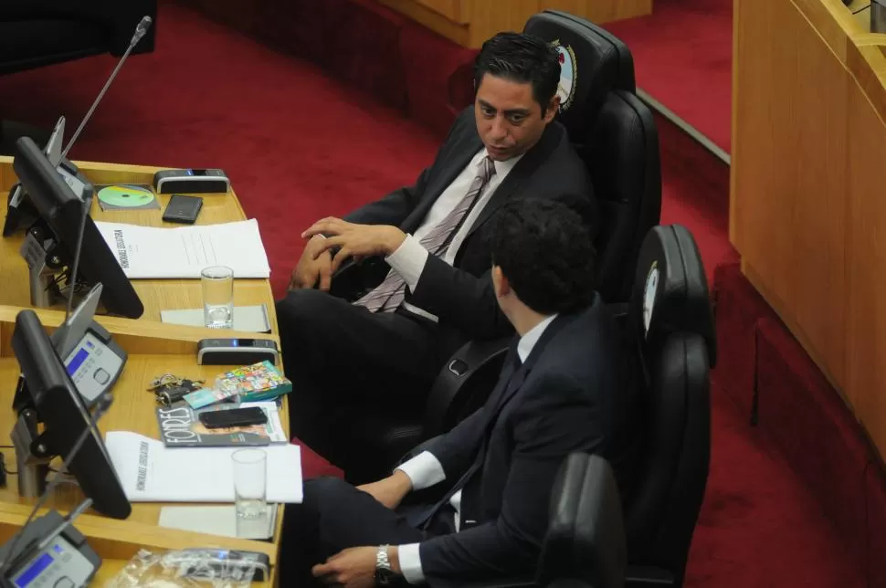 EN EL RECINTO. Vargas Aignasse, en 2013, a poco de haber asumido. la gaceta / foto de Inés Quinteros Orio (archivo) 