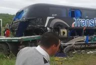 Las fotos más impactantes del accidente en Santiago del Estero