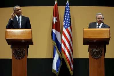 Castro le reclamó a Obama por la eliminación del bloqueo a Cuba