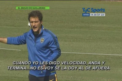 La mano dura de Guillermo en Boca: tienen prohibido tirar centros de mierda
