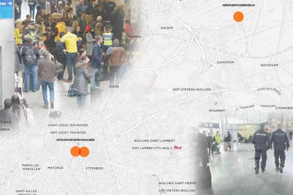 Mapa interactivo: estos son los lugares en los que explotaron las bombas