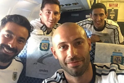 La Selección partió a Chile con todo listo