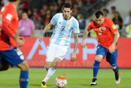 Argentina aprovechó una ráfaga de goles y ganó en Chile