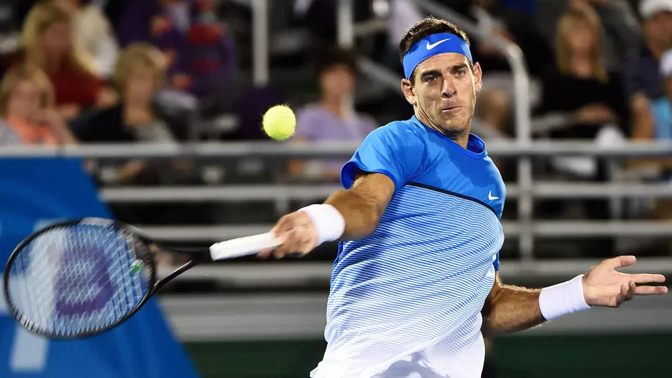 JUAN MARTÍN DEL POTRO. Jugará contra Horacio Zeballos. FOTO TOMADA DE ATPWORLDTOUR.COM