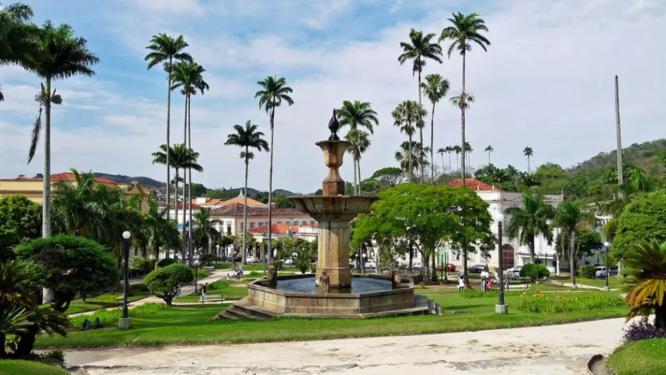VIOLENCIA .Vassouras, el lugar donde estaba la mujer secuestrada .FOTO TOMADA DE TN.COM.AR