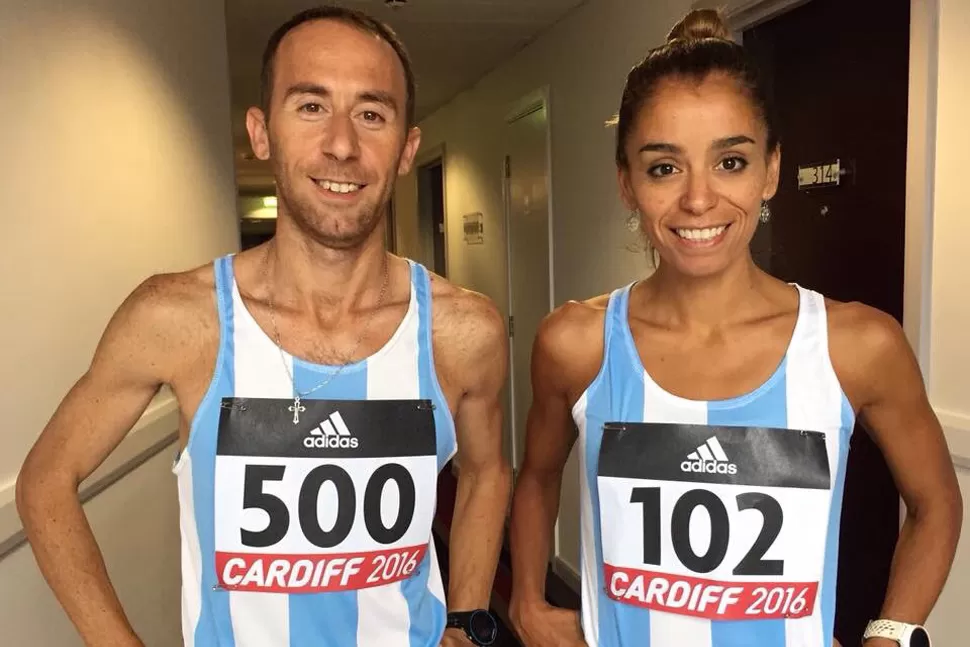 DUPLA OLÍMPICA. Mariano Mastromarino y María de los Angeles Peralta están clasificados para competir en Río 2016. 