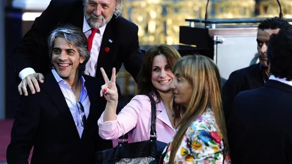 MILITANTE. Nancy Dupláa y su opinión como artista acerca de las investigaciones a la era kirchnerista. FOTO TOMADA DE CLARÍN.COM.