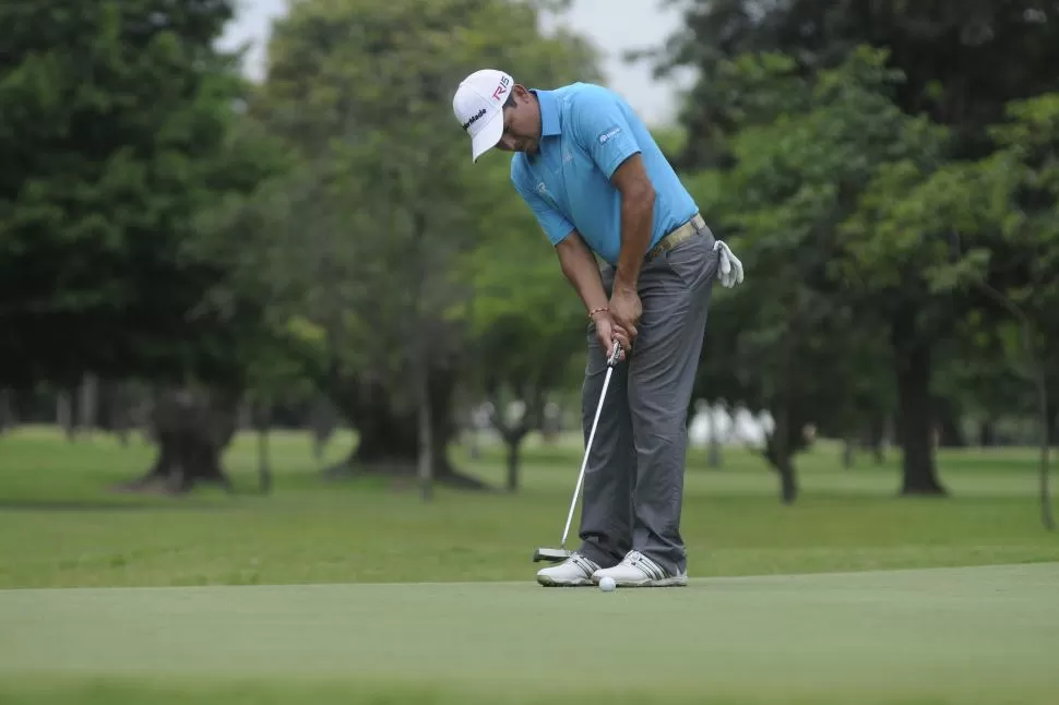 AÚN PUEDE. Andrés Romero necesita de una buena tarea en el torneo del PGA. la gaceta / foto de Analía Jaramillo (archivo)