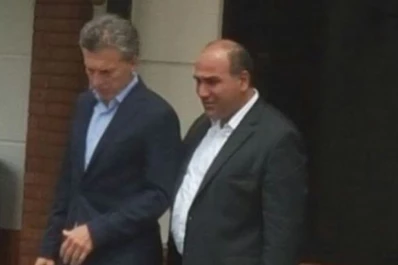 Macri recibe a Manzur en la Casa Rosada