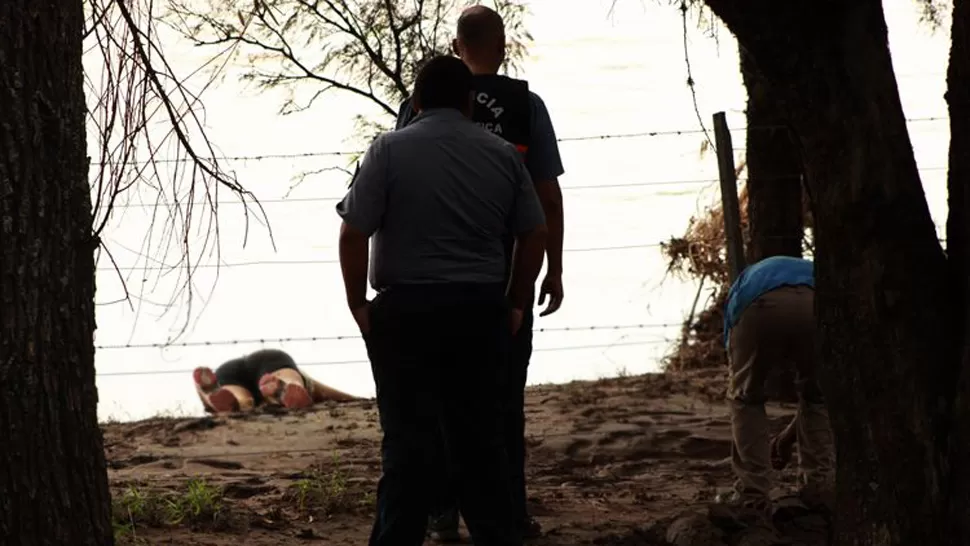 TRAGEDIA. El pescador fue tragado por un remolino. FOTO TOMADA DE NUEVODIARIOWEB.COM.AR