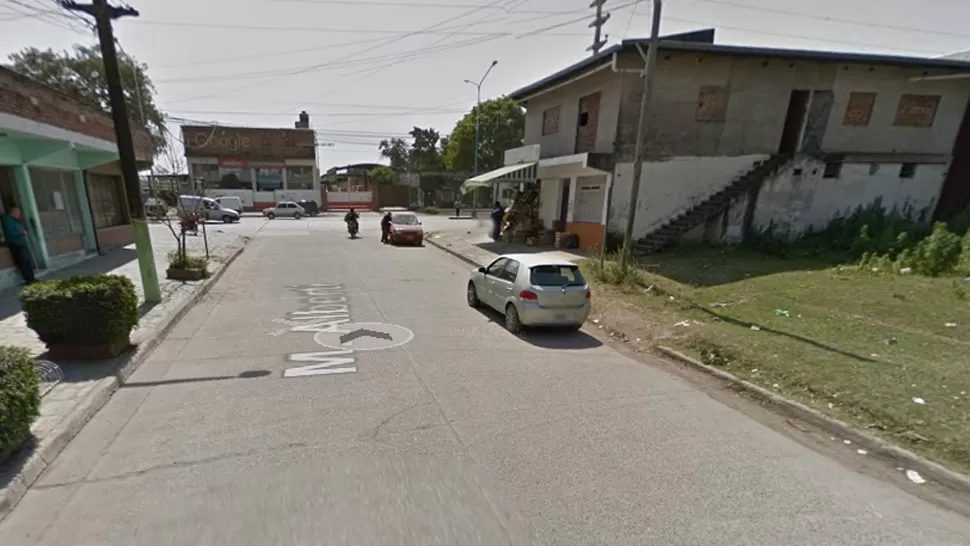 ALBERTI, CASI FRANCISCO DE AGUIRRE. Acá habría sido secuestrada la joven. CAPTURA DE MAPS
