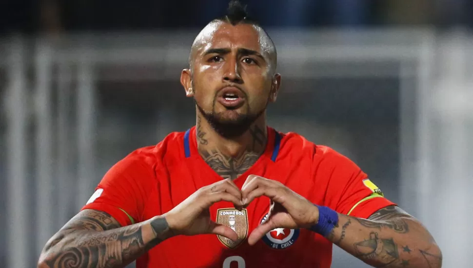 ARTURO VIDAL. REUTERS