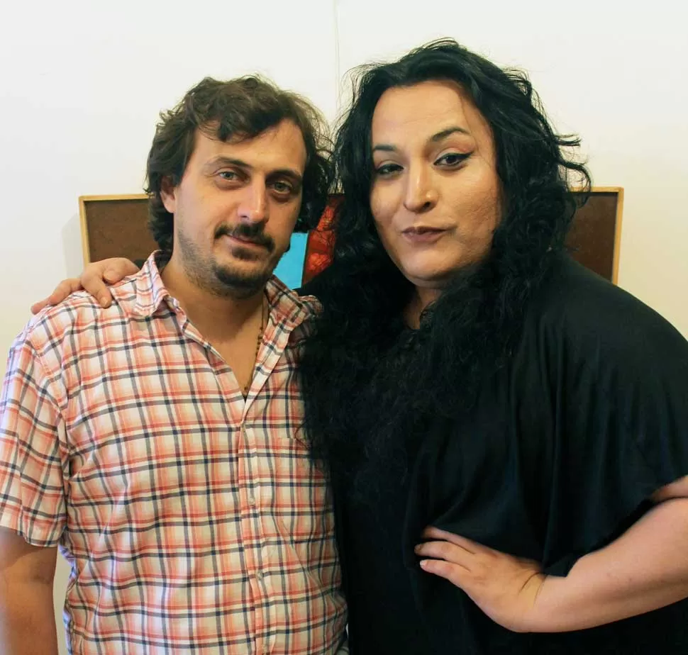 PAREJA ACTORAL. Martín Lombardelli y Barby Guamán interpretaron a dos gauchos en La lechera.