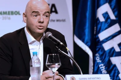 El nuevo presidente de la FIFA aseguró que Argentina y Uruguay deberían organizar el Mundial 2030
