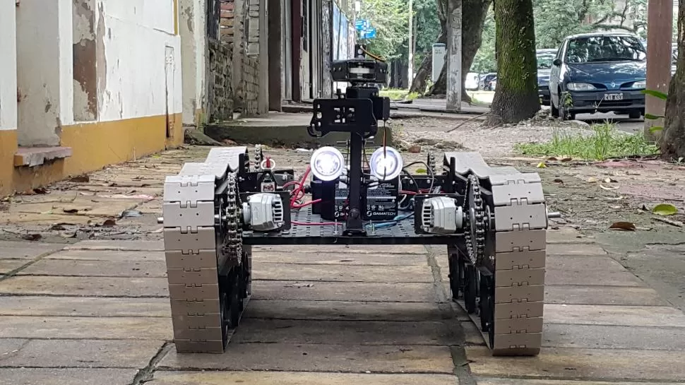  ORGULLO TUCUMANO. El MAP explorer parece un tanque de guerra.  Gentileza Matias Pacheco.