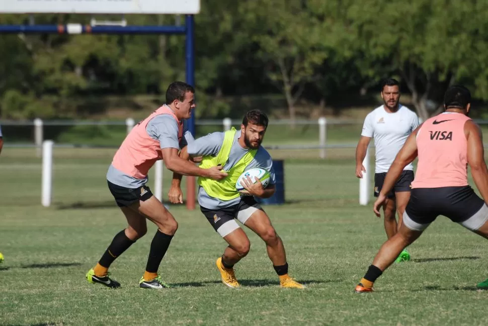 A LA CANCHA. Moyano fue convocado de urgencia y tendrá la oportunidad de consolidarse en el plantel del Súper Rugby. prensa uar