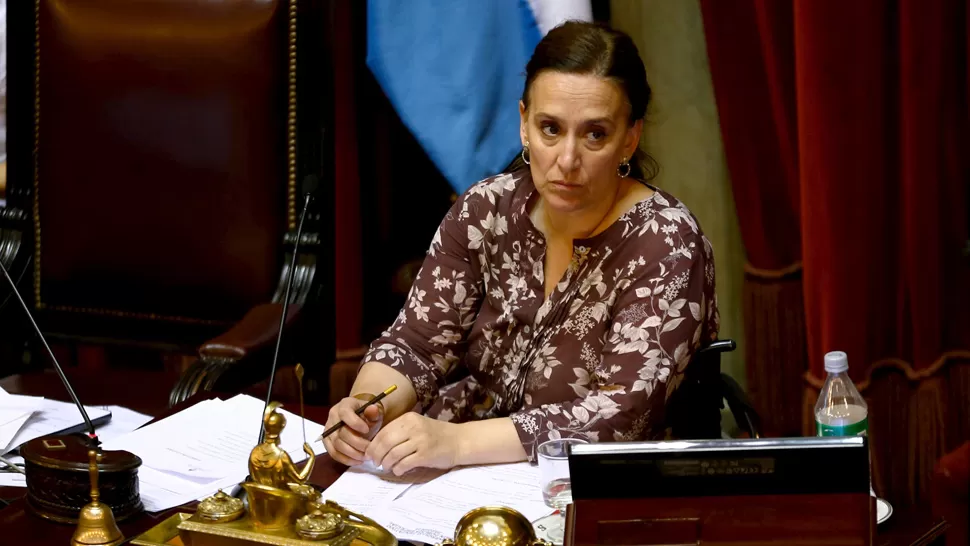 MICHETTI. La presidenta en ejercicio justificó el aumento de las tarifas de distintos servicios públicos. DYN