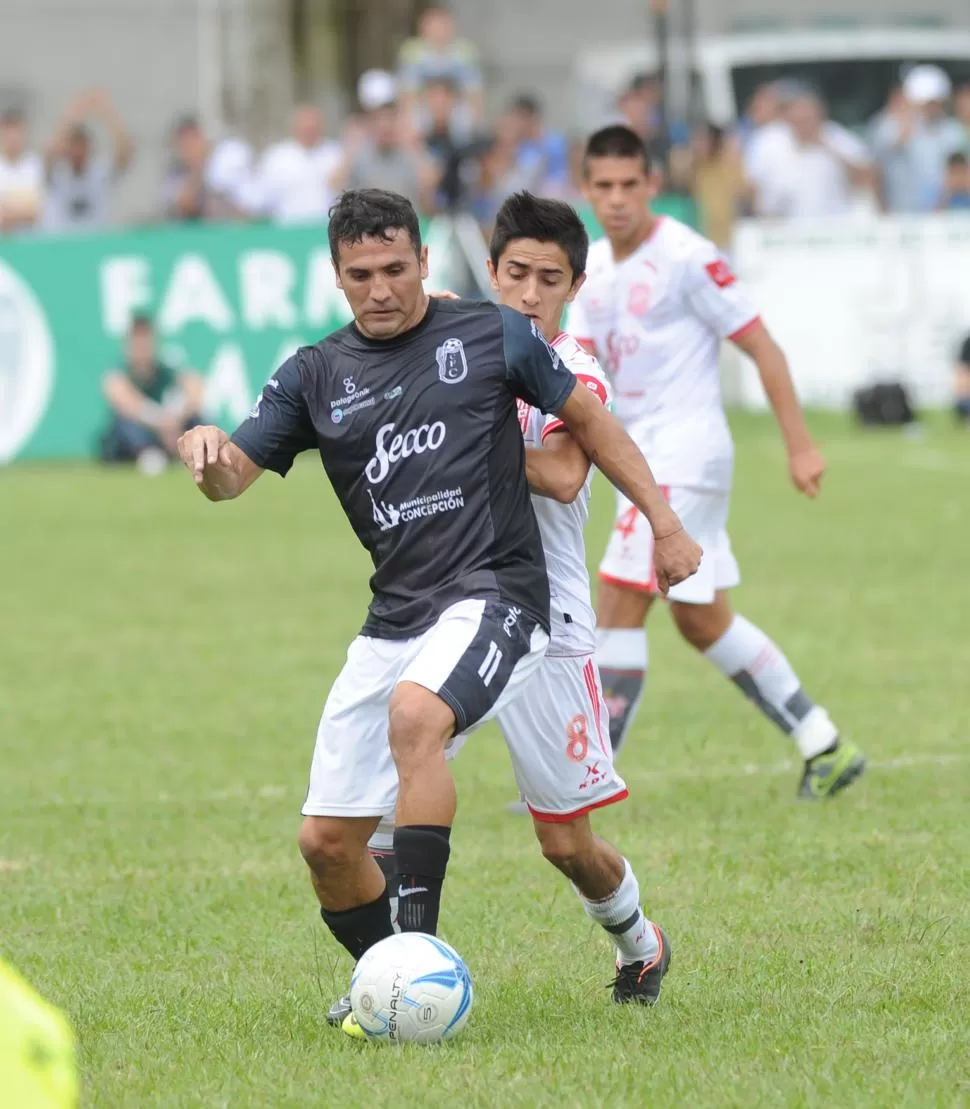 CLAVE. Longo anotó el primero.  la gaceta / foto de héctor peralta (archivo)