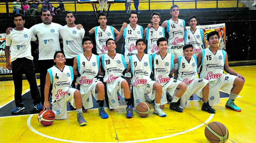 FELICES. Tucumán ganó los dos encuentros jugados por el torneo Regional. foto de Carolina kristal - Federación tucumana de Basquetbol