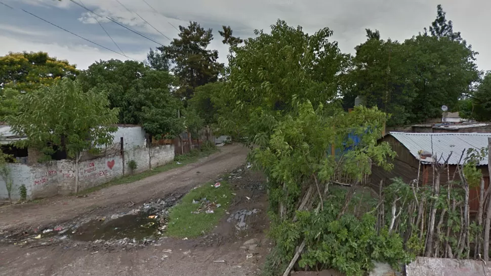 EN ESTA ZONA HABRÍA OCURRIDO EL CRIMEN. IMAGEN TOMADA DE GOOGLE STREET VIEW  