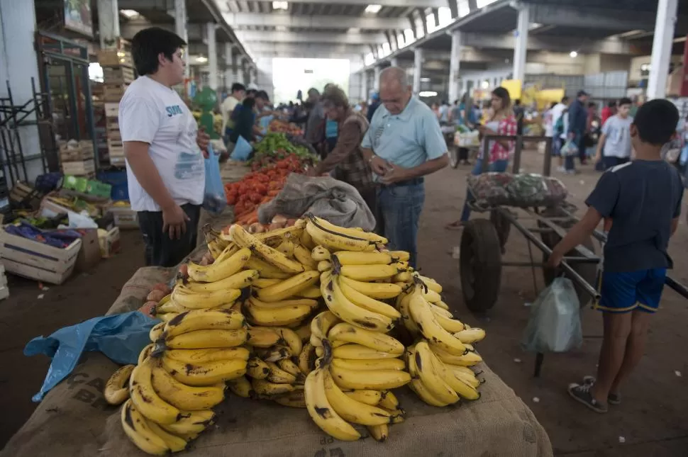 AHORRO. Cada vez más familias comparten compras en el Mercofrut. la gaceta /  foto de DIEGO ARáOZ