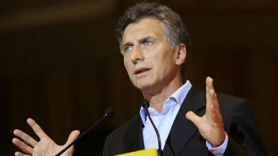 MAURICIO MACRI / IMIAGEN DE ARCHIVO