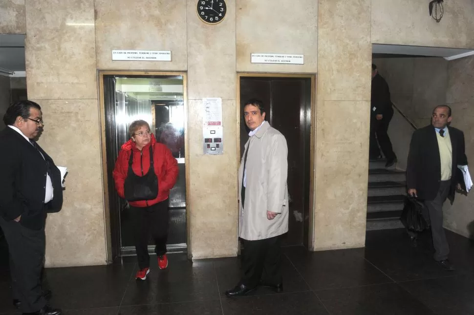 EX PARLAMENTARIO IMPUTADO. Luis Sacca en los Tribunales Federales. LA GACETA / FOTO DE Antonio Ferroni