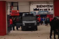 Por los incidentes en Santiago, los jugadores de San Martín se fueron con la Policía