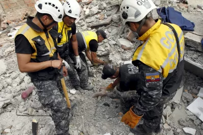 Un terremoto de 6,1° sacudió el norte de Ecuador