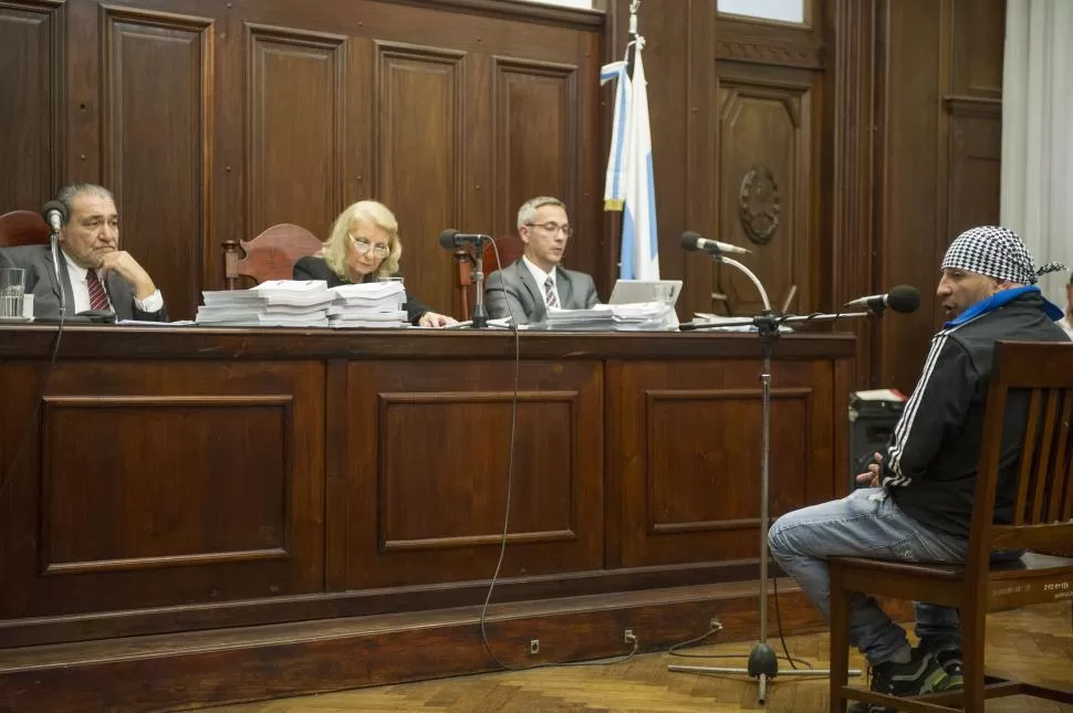 DECLARACIÓN. López estuvo toda esa noche junto con el joven fallecido. la gaceta / fotos de jorge olmos sgrosso