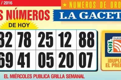 Los Números de Oro de LA GACETA