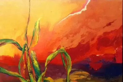 Pinturas y esculturas en el Centro Virla