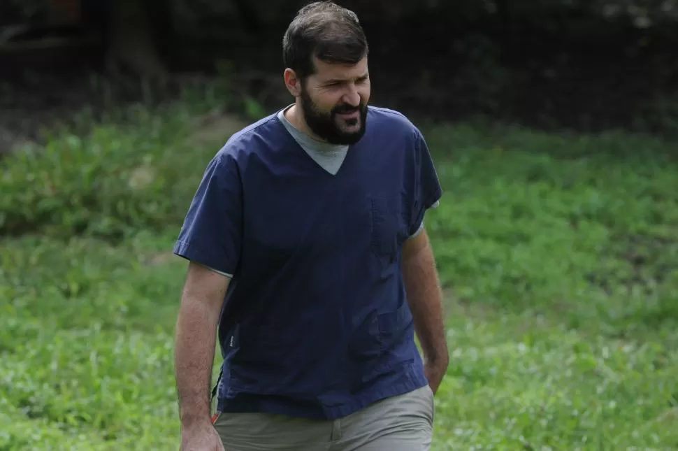 VETERINARIO. Pablo Aon: “los estudios epidemiológicos son necesarios para poder intervenir eficazmente”. LA GACETA / FOTO DE FRANCO VERA.