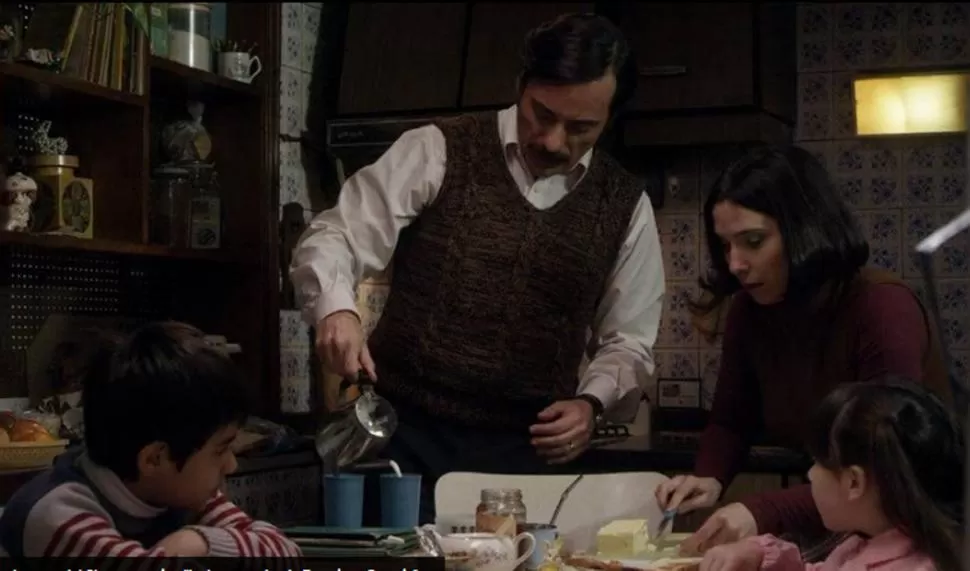 FRANCISCO SANCTIS EN FAMILIA. El protagonista, Diego Velázquez, resultó elegido mejor actor en la mejor película del Bafici.  