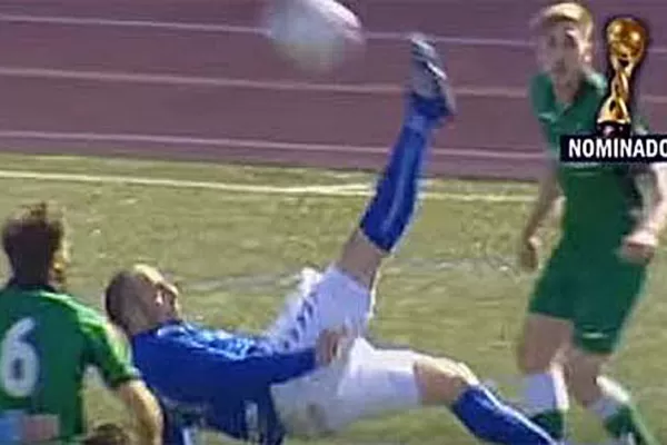 El gol de chilena que ya es candidato a ser el mejor del año