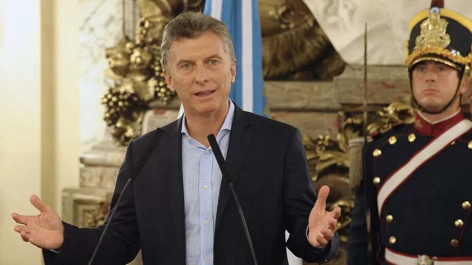 MAURICIO MACRI. TÉLAM