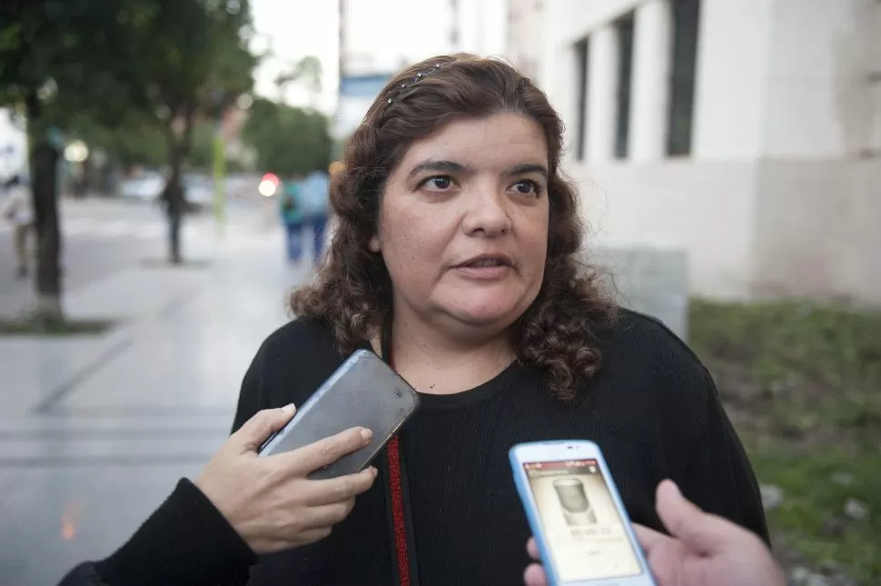 DENUNCIA. Según De la Cruz, tratan mejor a los acusados en el juicio. la gaceta / foto de FLORENCIA ZURITA