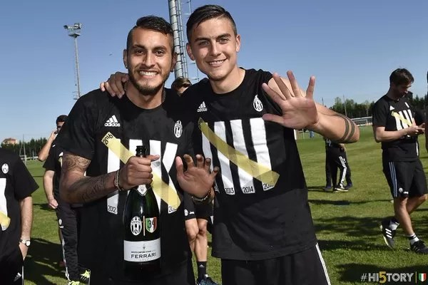 Pereyra y Dybala siguen de fiesta con la “Vecchia”