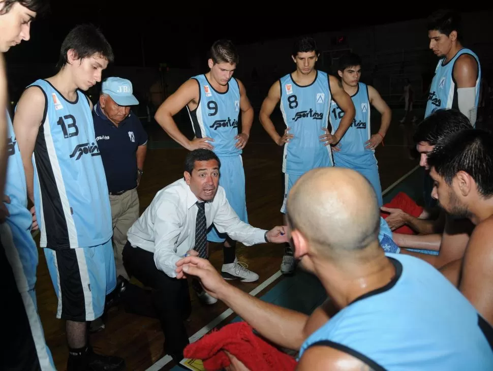 BRONCA. José García siente que el arbitraje perjudicó a Tucumán BB. la gaceta / foto de archivo