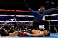 Canelo Alvarez mandó a dormir a Khan con un impactante KO
