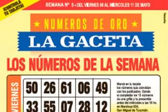 La grilla completa de los Números de Oro