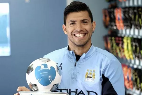 Marche otro premio para el Kun Agüero